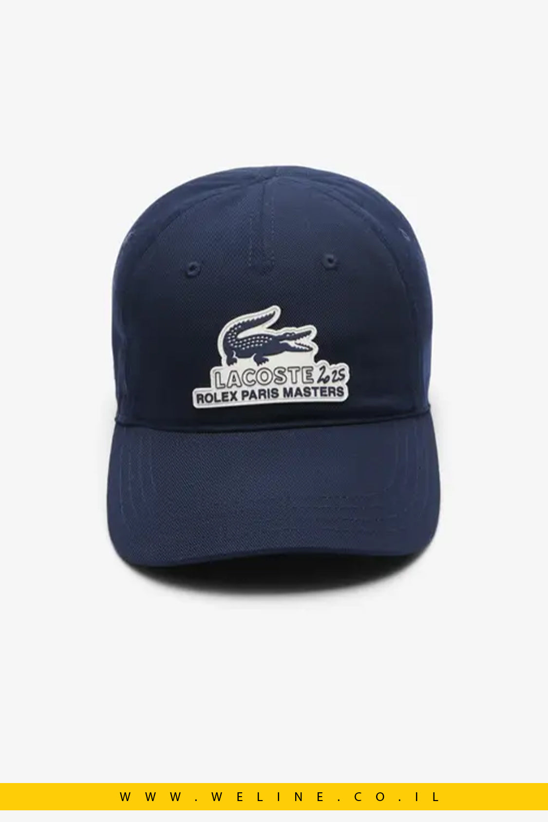 Lacoste כובע Lifestyle Rolex Paris Masters – כחול Marine, מהדורה רשמית