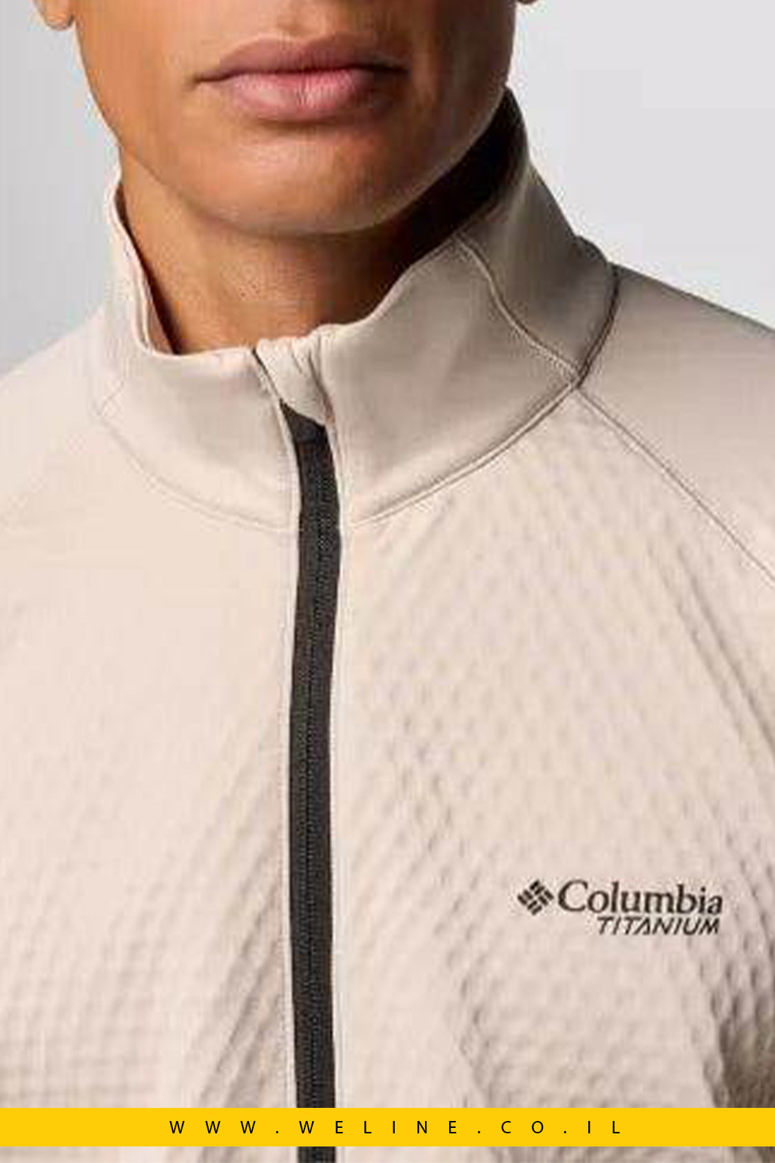 מעיל פליס לגברים - Crystal Leaf Omni-Heat Helix Full Zip