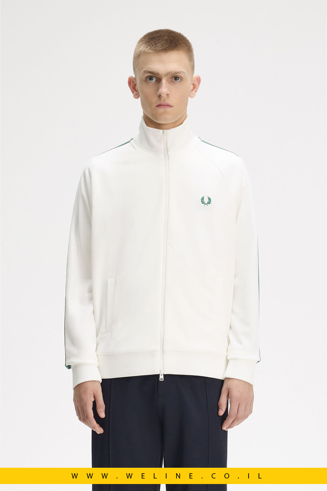 ג׳קט טראק עם פסי מש – Mesh Taped Track Jacket