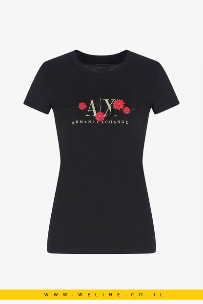 חולצת T סינית NY מבית Armani Exchange
