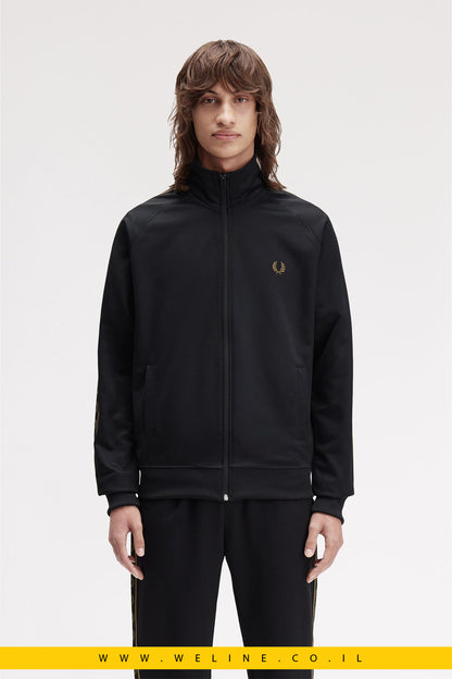 ג׳קט טרנינג עם פסי קונטרסט – Fred Perry