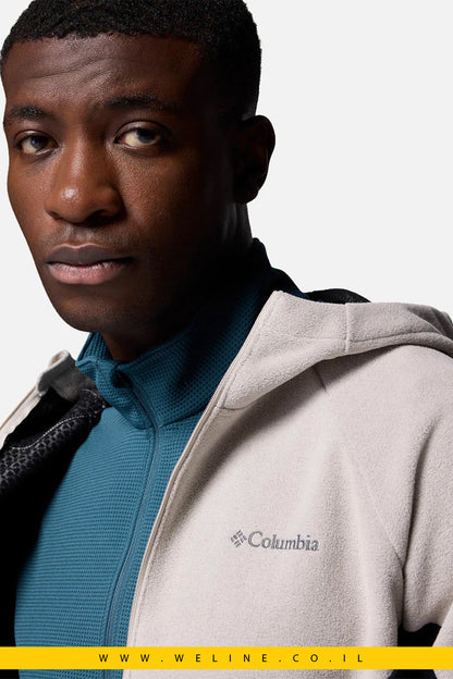 ג'קט ארוך עם כובע מובנה לגברים – Arctic Peak Hooded Full Zip