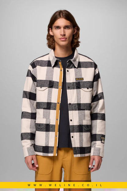 חולצה מכופתרת ארוכה לגברים – High Cascades Shirt Jacket 100% כותנה