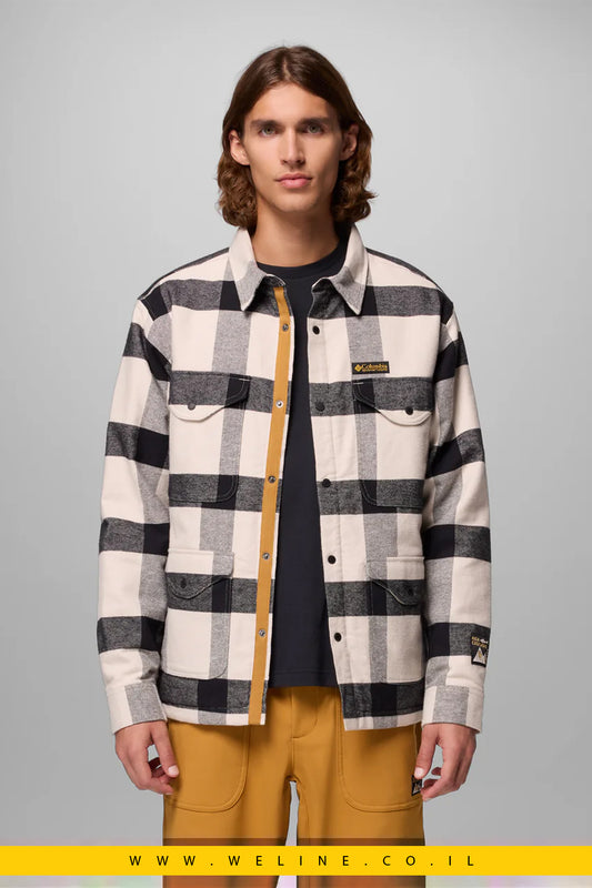 חולצה מכופתרת ארוכה לגברים – High Cascades Shirt Jacket 100% כותנה