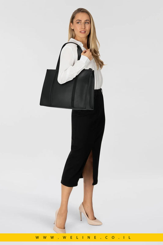 תיק Shopper לנשים Replay – שחור