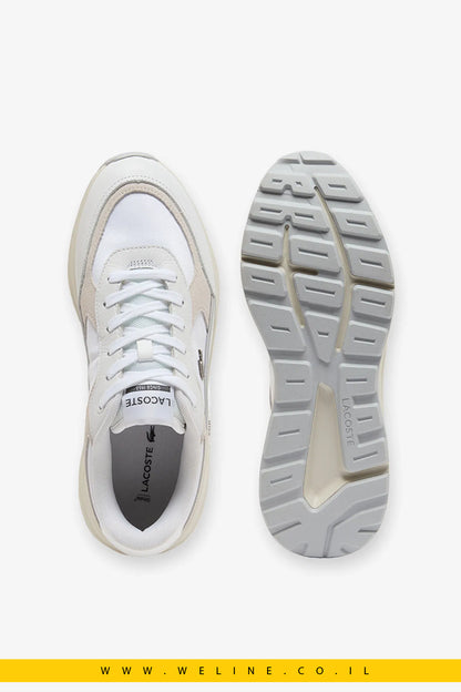 נעלי סניקרס גברים Lacoste Run Set – זמש