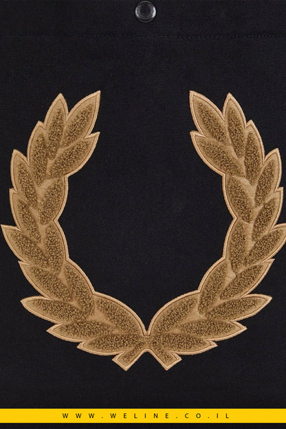 תיק טוט קנבס Fred Perry עם לוגו Laurel Wreath