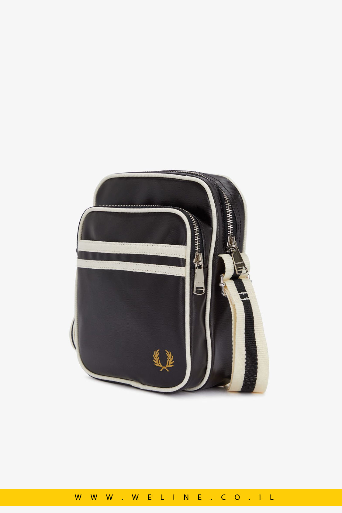 תיק צד קלאסי בעיצוב ארכיון – Fred Perry