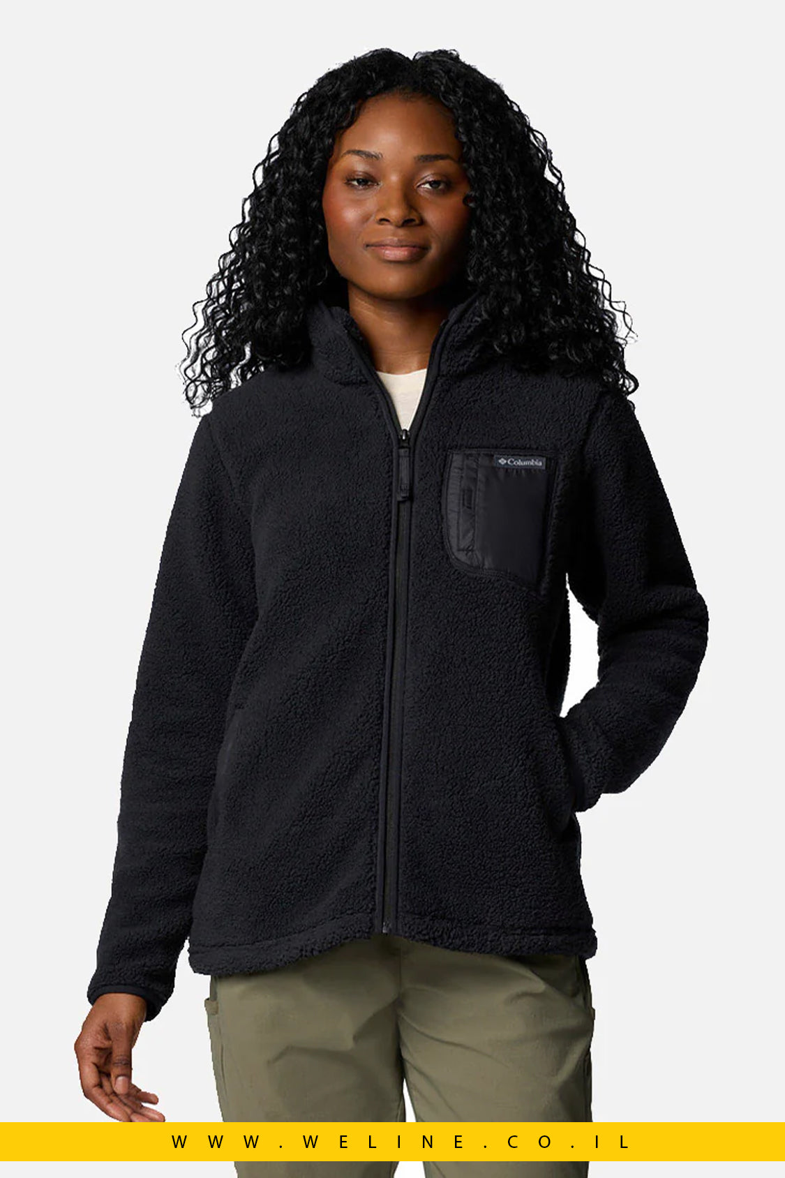 מעיל פליס לנשים - West Bend Full Zip II Columbia