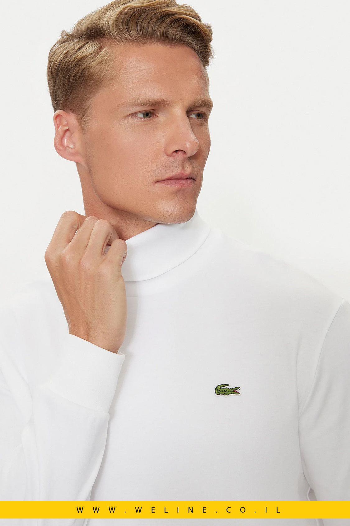חולצת פולו Golf Slim Fit לגברים Lacoste
