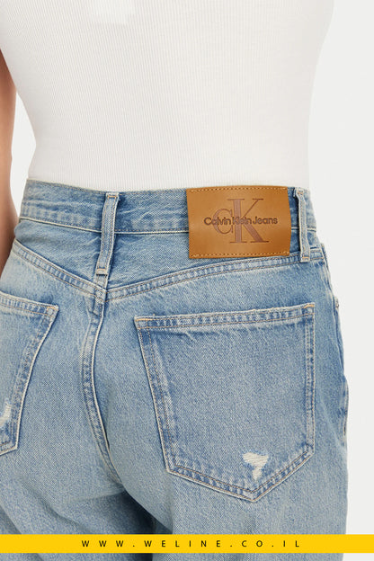 ג'ינס נשים Calvin Klein Jeans Authentic - גזרה ישרה