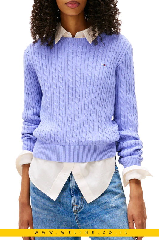 סוודר נשים Essential – Tommy Hilfiger