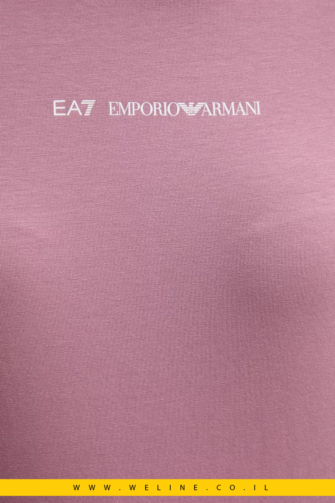 חולצת לונגסליב EA7 Emporio Armani – ורוד