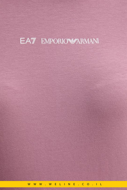 חולצת לונגסליב EA7 Emporio Armani – ורוד