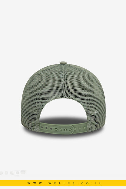 ובע משאית מתכוונן LA Dodgers League Essential Pastel Green 9FORTY A-Frame Trucker מבית New Era