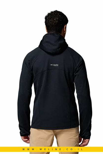 קפוצ’ון טכני שחור לגברים – Columbia Arctic Crest Bonded
