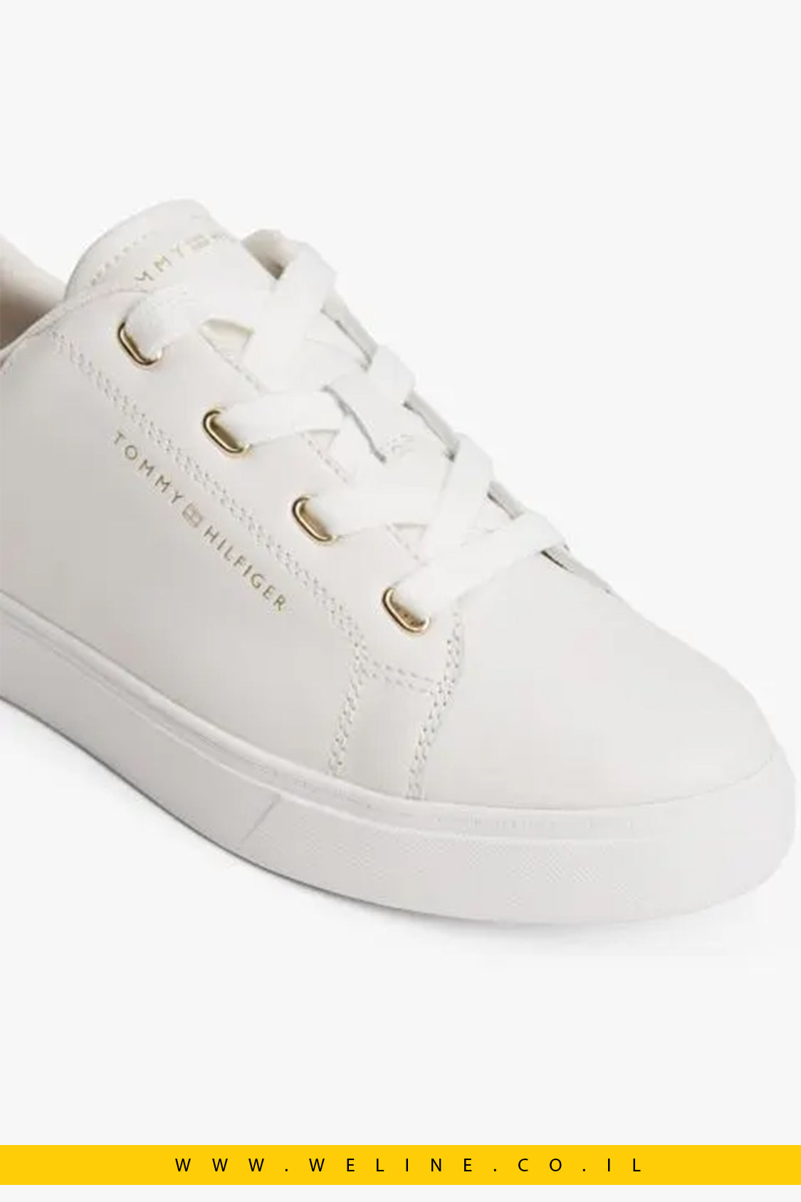 נעלי סניקרס עור נשים Tommy Hilfiger