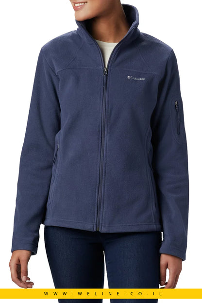 Columbia – Fast Trek™ II Jacket  מעיל פליס לנשים – צבע Nocturnal (נייבי)