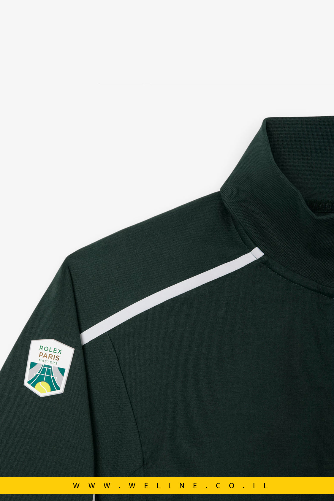 סווטשירט יוניסקס – מהדורת Rolex Paris Masters מבית Lacoste