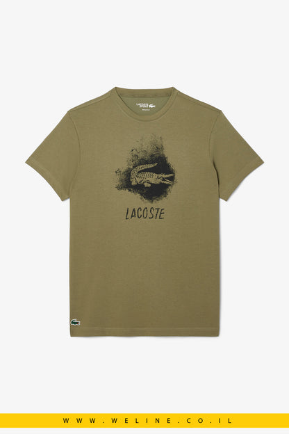 חולצת ספורט גרפית לגברים – Ultra Dry | Lacoste