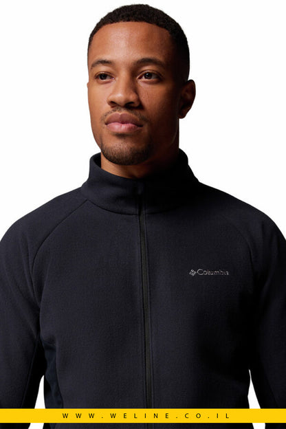 ג'קט ארוך שחור לגברים Arctic Peak Full Zip