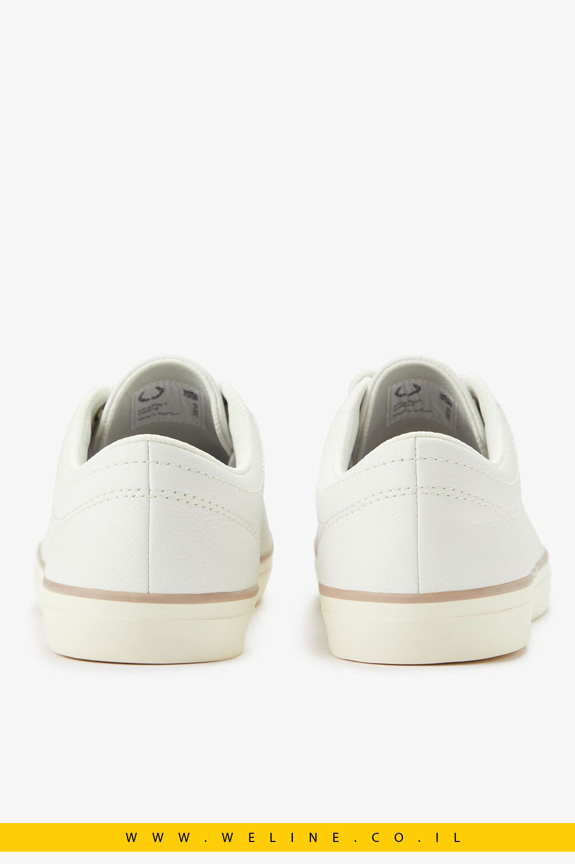 נעלי עור מרקם בסגנון טניס קלאסי לגברים – Baseline Leather