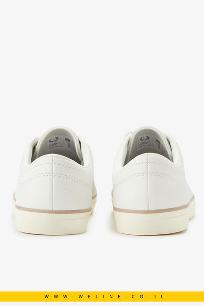 נעלי עור מרקם בסגנון טניס קלאסי לגברים – Baseline Leather