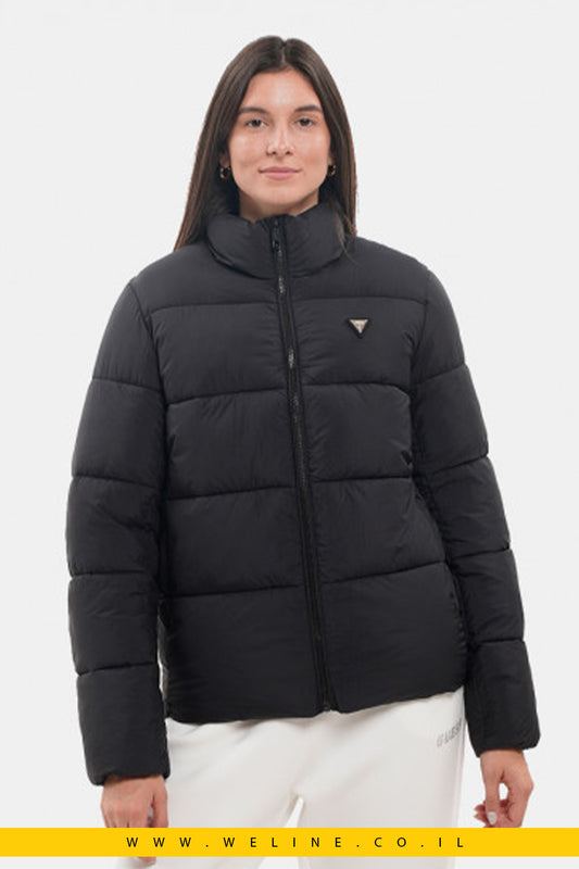 מעיל פוך שחור לנשים – Guess New Claudia Light