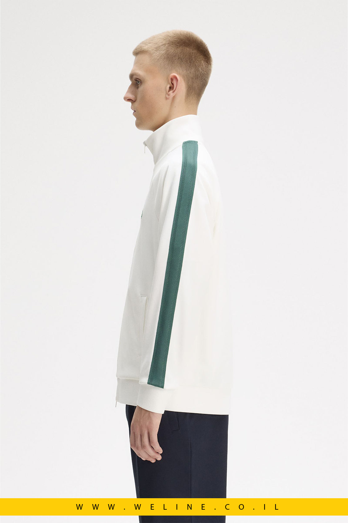 ג׳קט טראק עם פסי מש – Mesh Taped Track Jacket