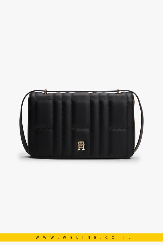 תיק צד מרופד עם לוגו TH מונוגרמה – Tommy Hilfiger