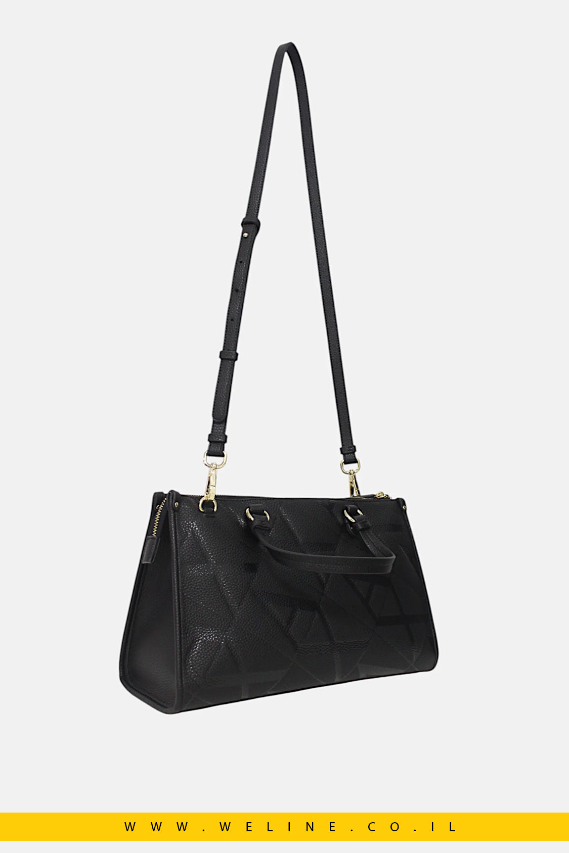תיק יד לנשים עם לוגו קדמי – Armani Exchange