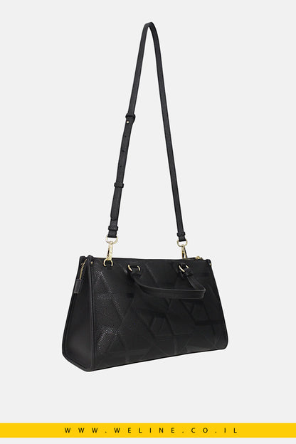 תיק יד לנשים עם לוגו קדמי – Armani Exchange