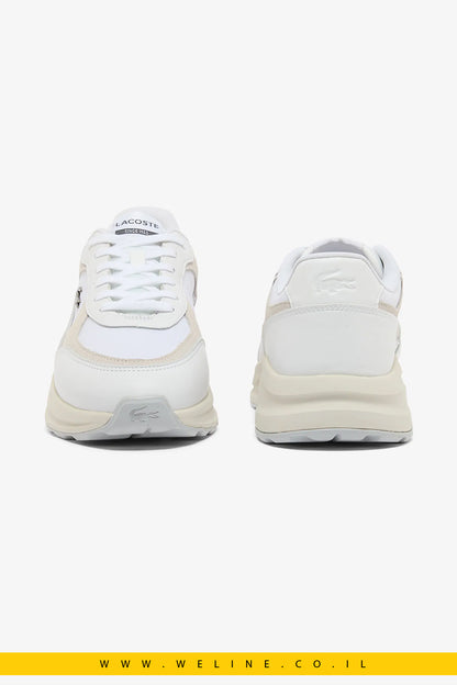 נעלי סניקרס גברים Lacoste Run Set – זמש