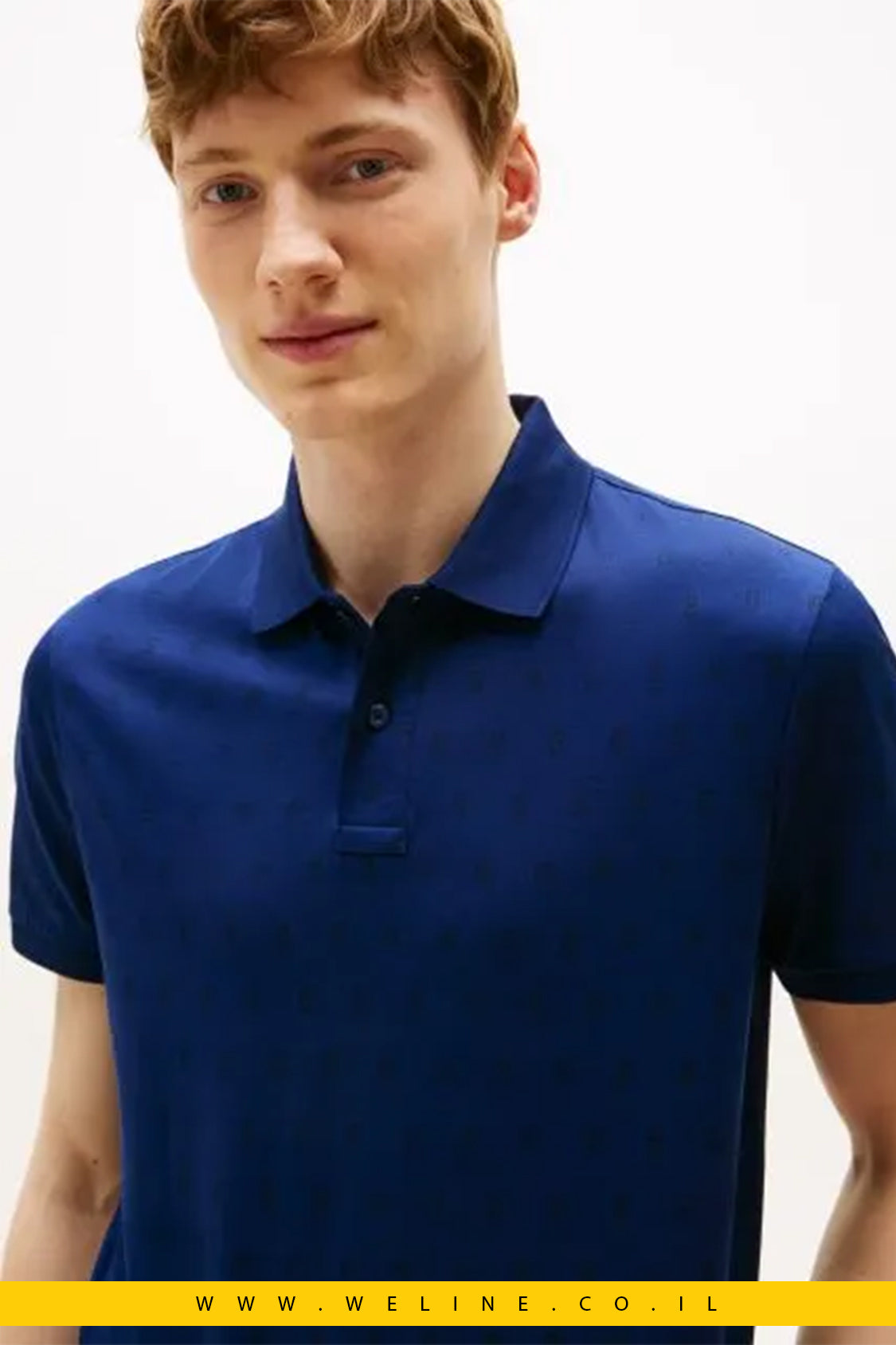 חולצת פולו Interlock Regular Tommy Hilfiger