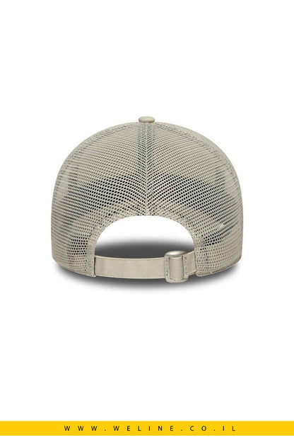 כובע רשת New Era Los Angeles Dodgers Trucker – בז’ | מתכוונן | יוניסקס (One Size)