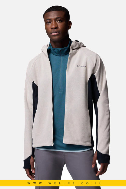 ג'קט ארוך עם כובע מובנה לגברים – Arctic Peak Hooded Full Zip