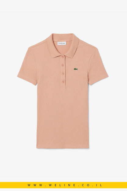 פולו נשים דגם L.12.D בגזרה צמודה – Lacoste