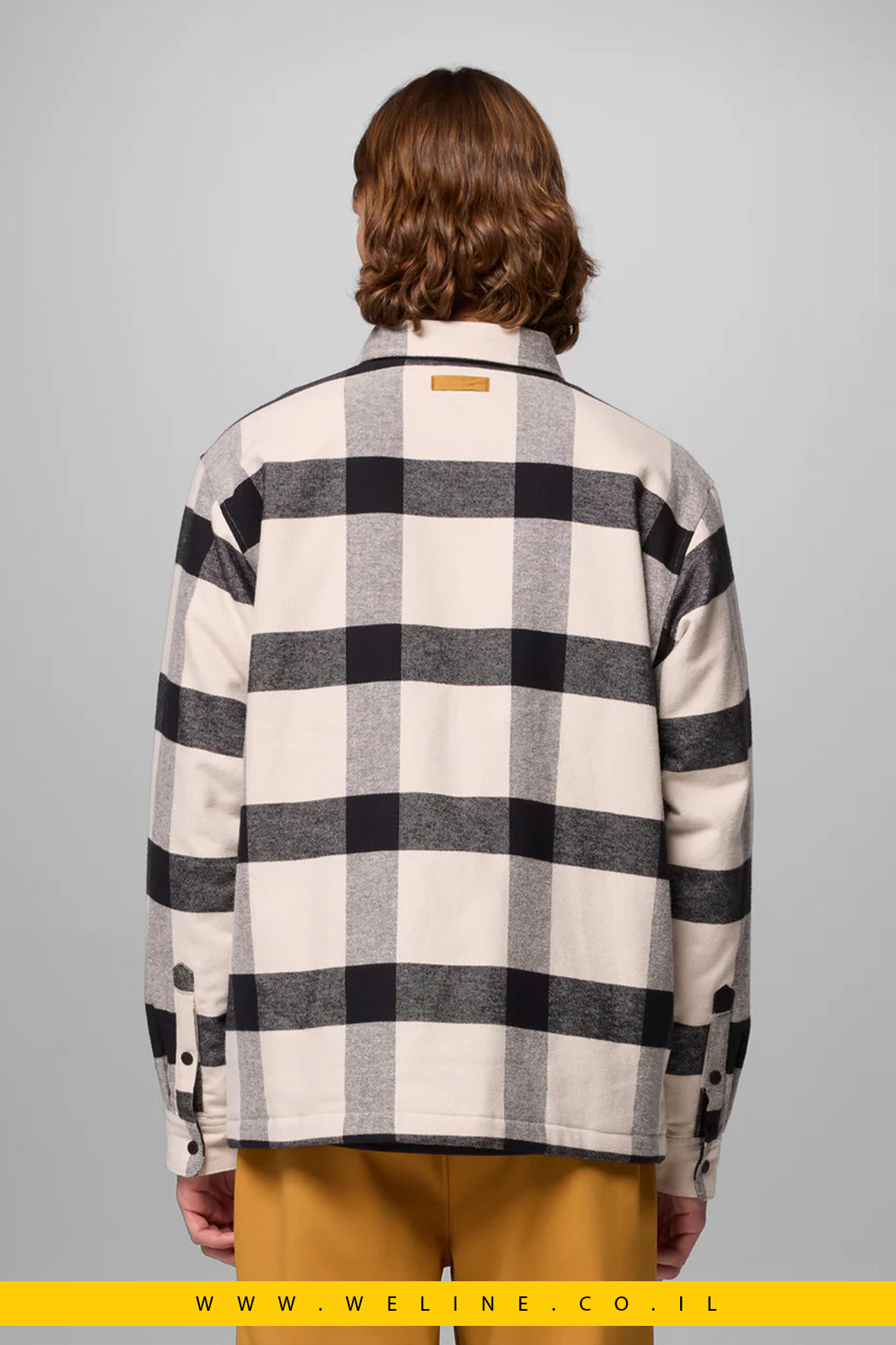 חולצה מכופתרת ארוכה לגברים – High Cascades Shirt Jacket 100% כותנה