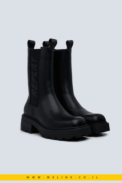 מגפי BRIGITTE CHELSEA לנשים – שחור