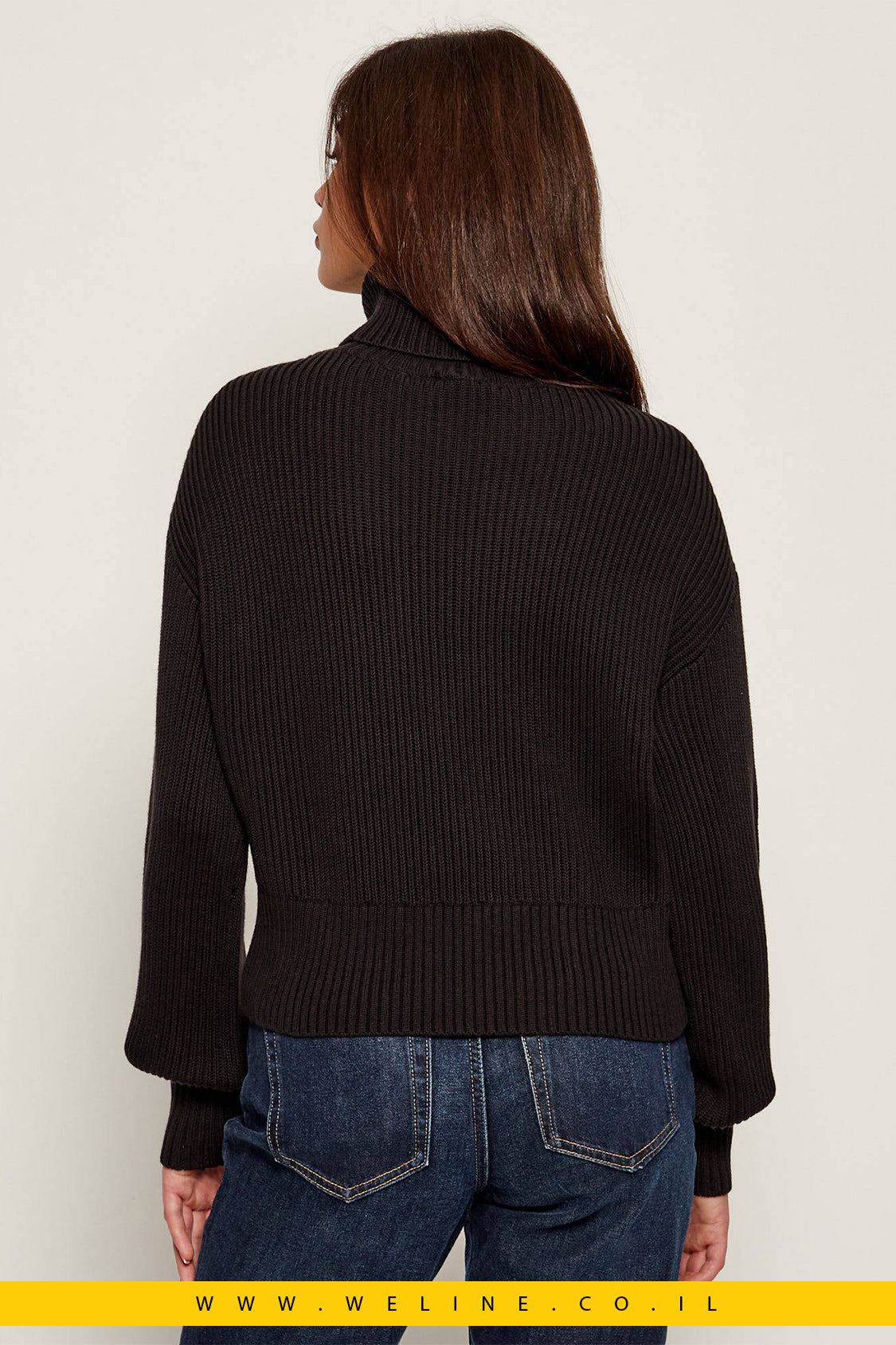 דולצ'ביטה נשים Calvin Klein Jeans – שחור בגזרת Loose Fit