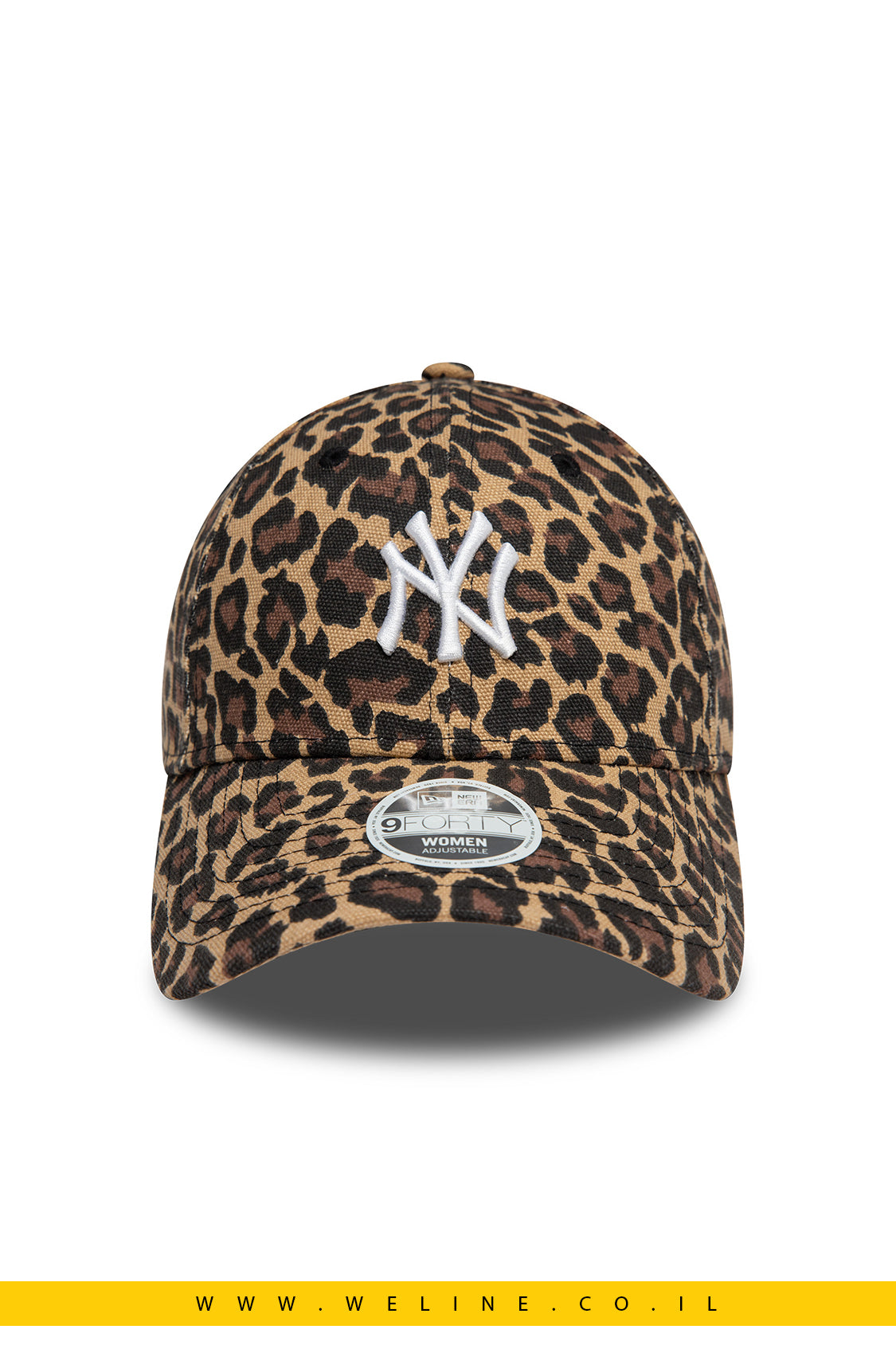 כובע מנומר 9FORTY עם לוגו NEW YORK YANKEES