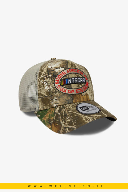 כובע New Era NASCAR Classics Camo E-Frame Trucker 9FORTY – עיצוב קמופלאז’ ספורטיבי