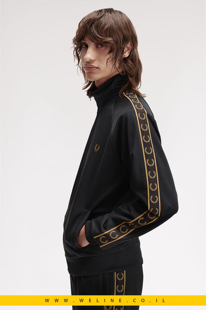 ג׳קט טרנינג עם פסי קונטרסט – Fred Perry