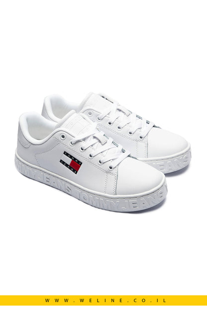 סניקרס עור לנשים – Tommy Jeans