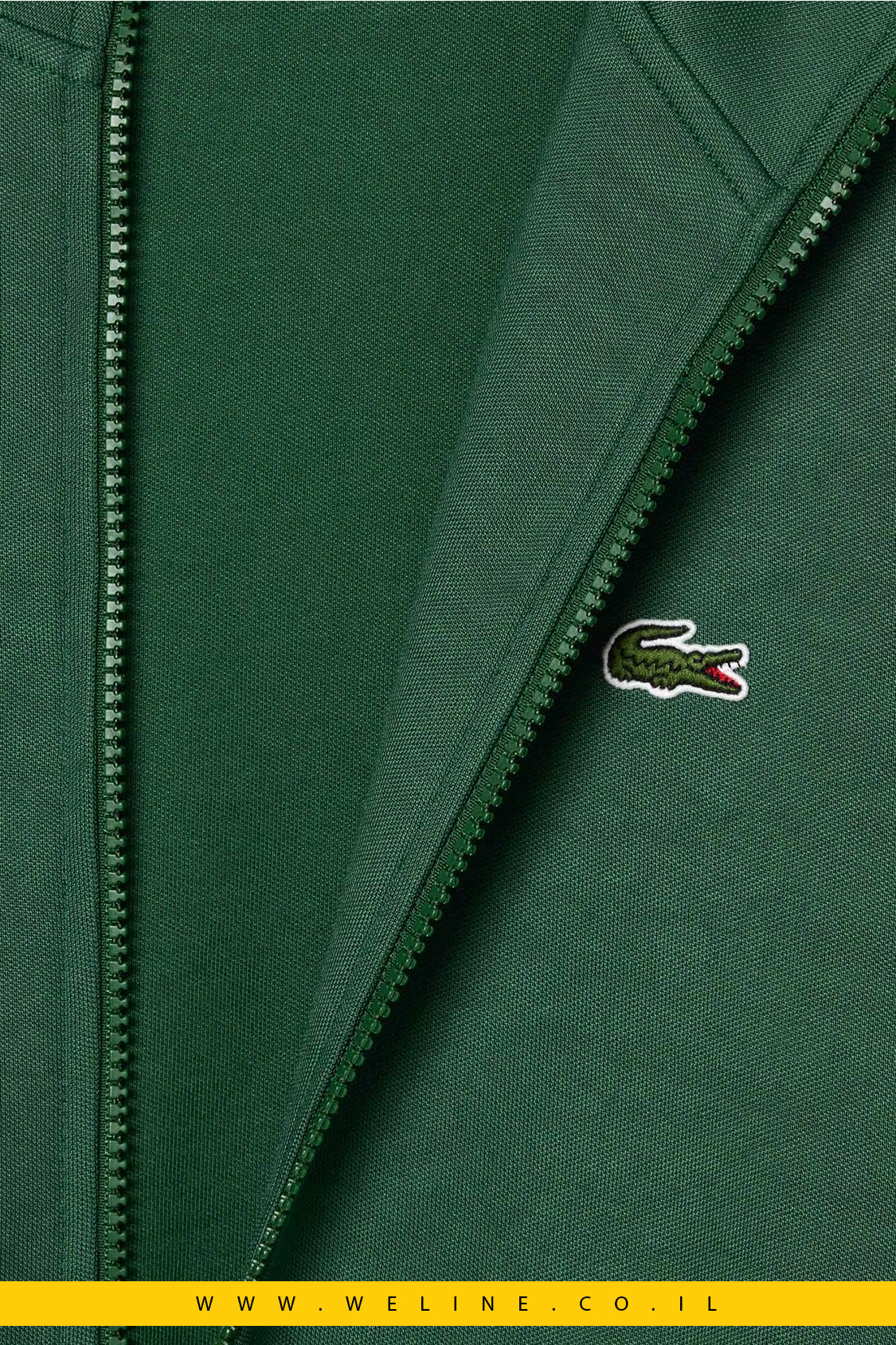 ג’קט ספורט Paris Piqué Zip-Up לגברים Lacoste