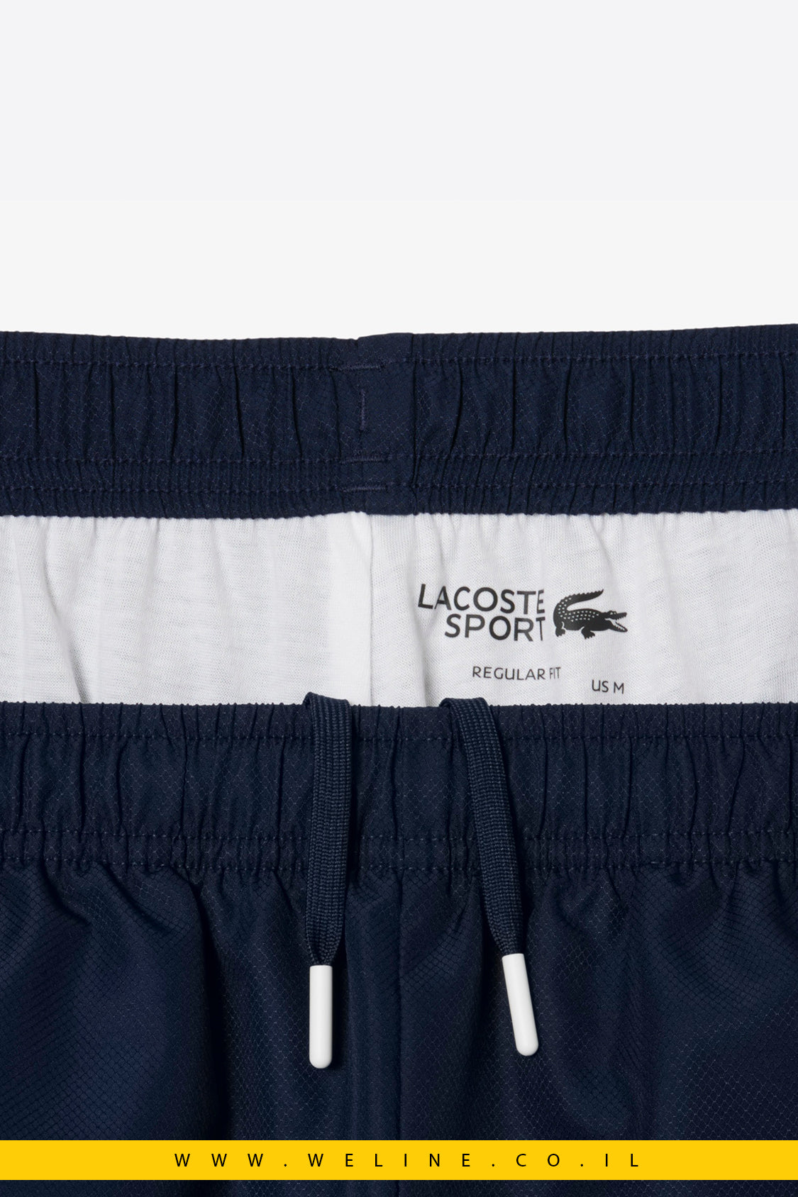 חליפת טניס גברים Lacoste Logo Stripe – כחול