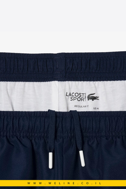 חליפת טניס גברים Lacoste Logo Stripe – כחול