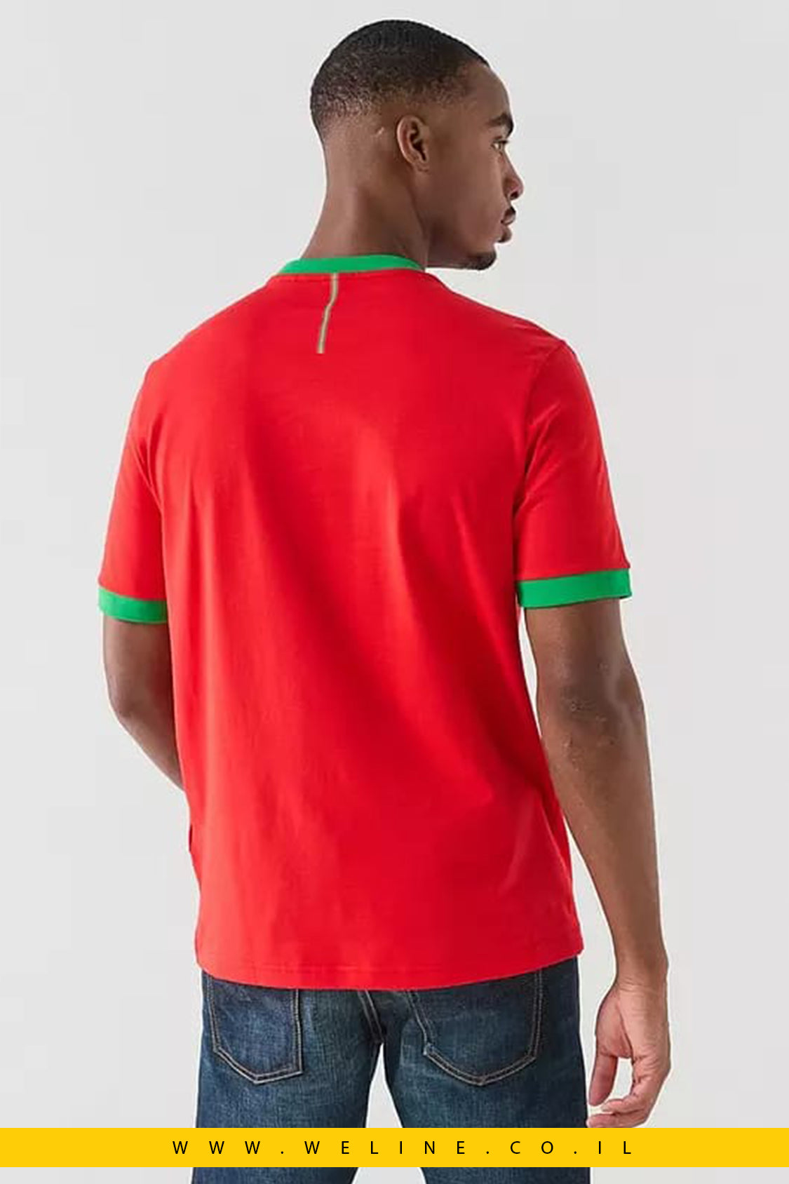 חולצת טי גברים BOSS Stretch-Cotton T-Shirt Portugal – Regular Fit