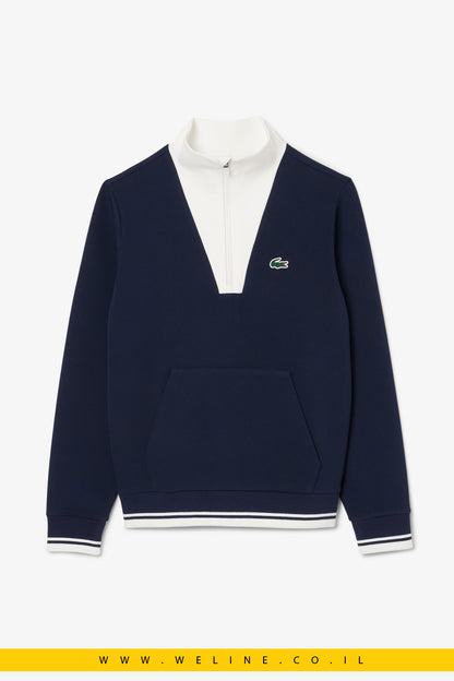 סווטשירט נשים טניס Heritage עם הגנה מקרינת UV – Lacoste