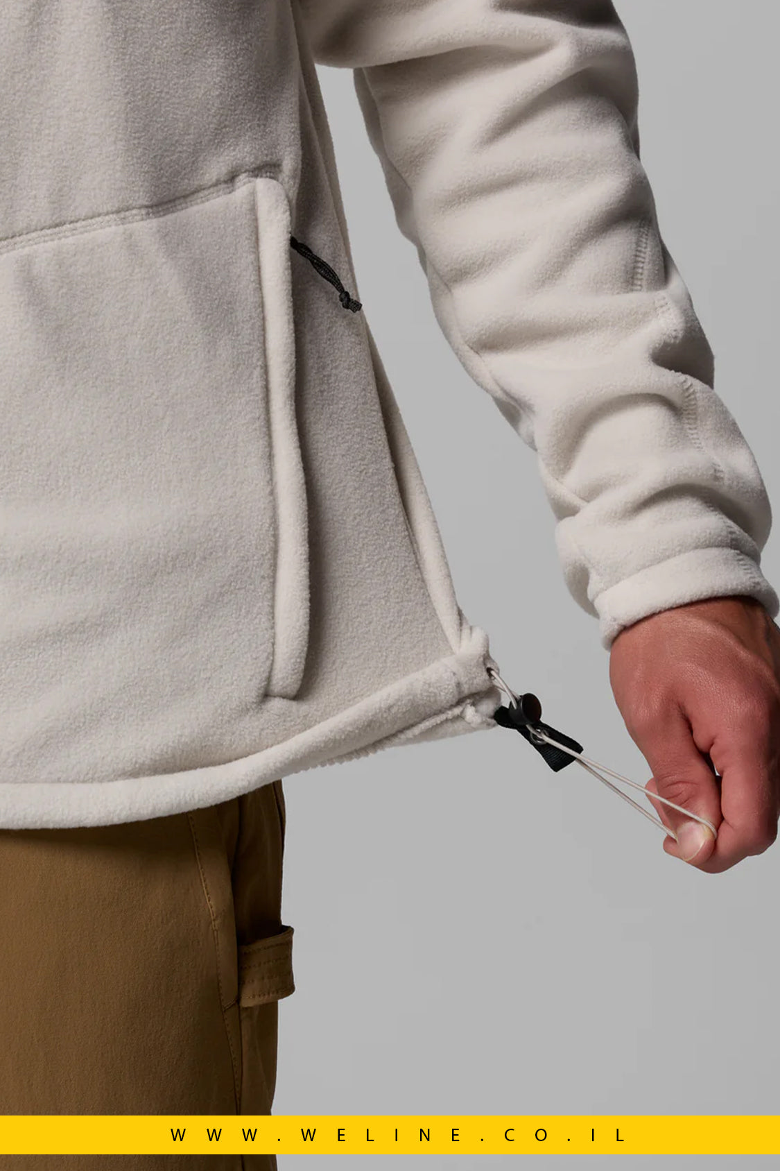 מעיל פליס לגברים – Fast Trek Full Zip